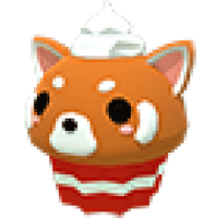 Red Panda Cupcake Chew Toy  - Uncommon from Star Rewards Refresh